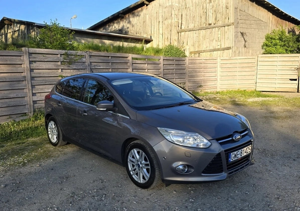 Ford Focus cena 32500 przebieg: 261500, rok produkcji 2013 z Dobre Miasto małe 67